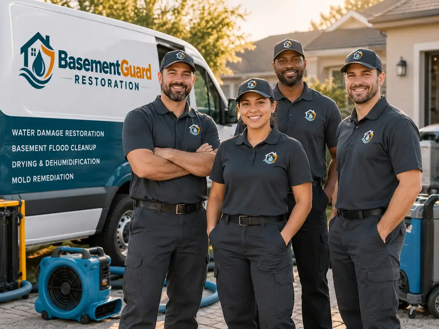 Basement Water Damage Restoration company in Beach, ND